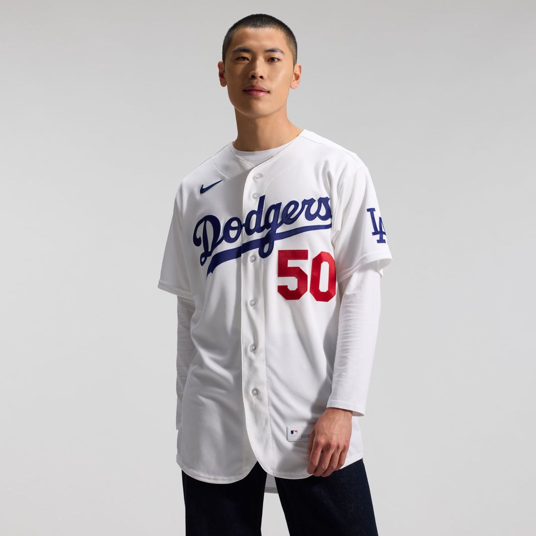 Mookie Betts Los Angeles Dodgers Nike Home Authentic Jersey - White | MLB Fan Gear