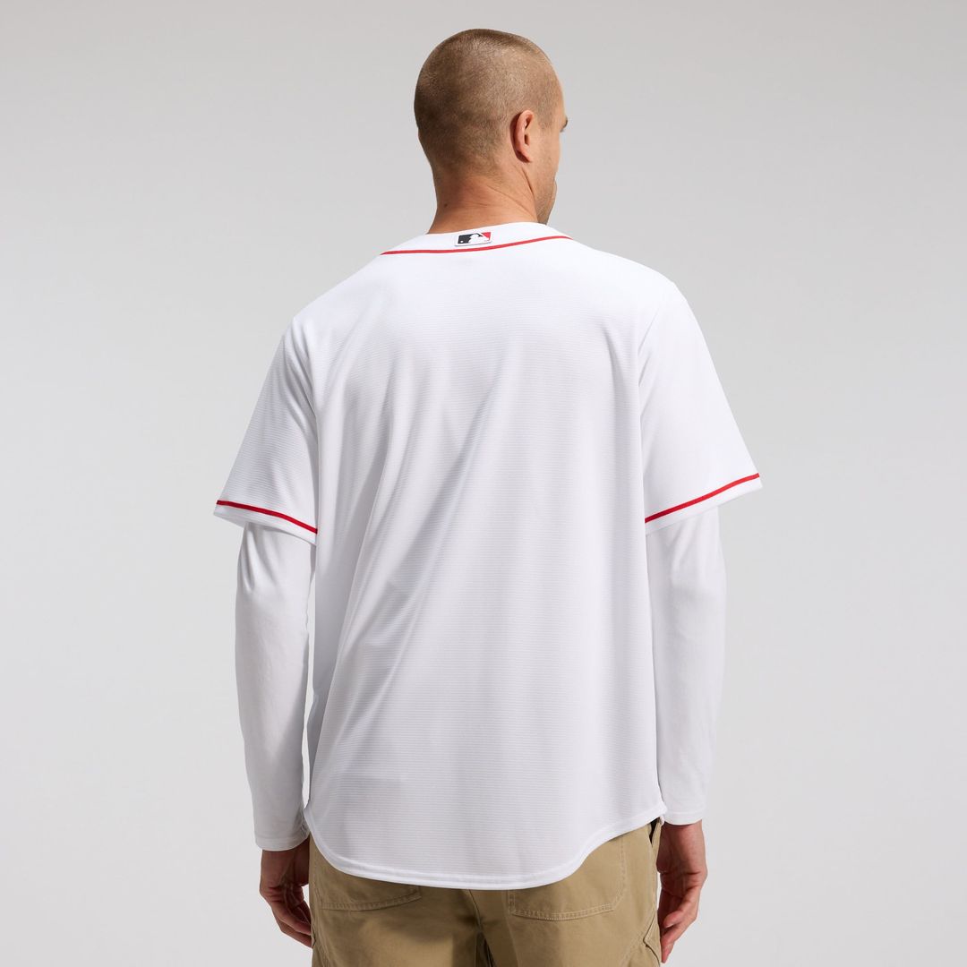 Cincinnati Reds Nike Home Replica Team Jersey - White | MLB Fan Gear