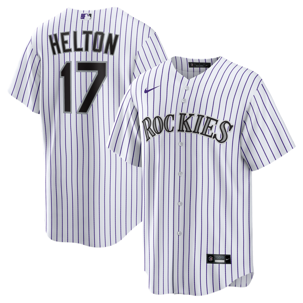 Todd Helton Colorado Rockies Nike Home Retired Player Replica Jersey - White | MLB Fan Gear