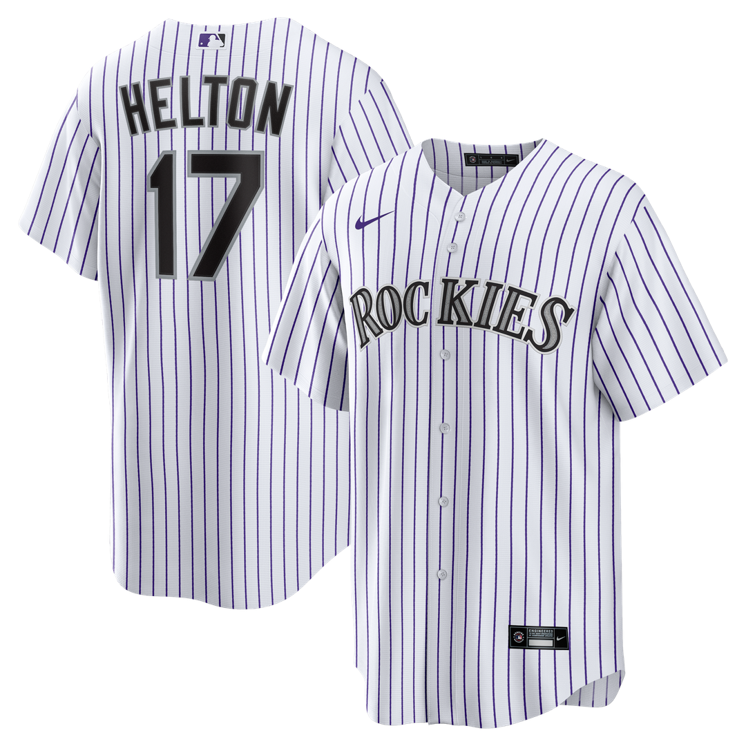 Todd Helton Colorado Rockies Nike Home Retired Player Replica Jersey - White | MLB Fan Gear