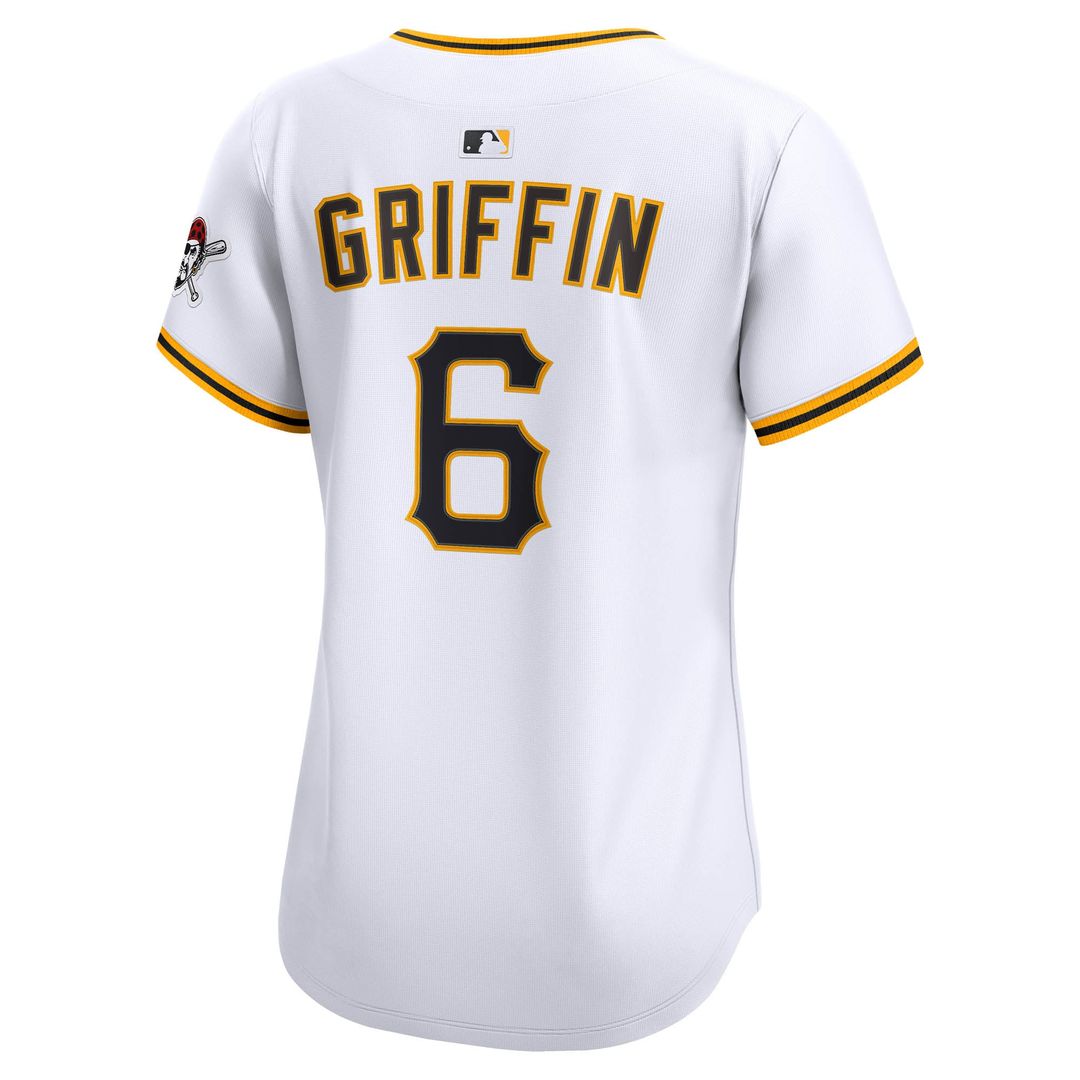 Konnor Griffin Pittsburgh Pirates Nike Women's Home Limited Jersey - White | MLB Fan Gear