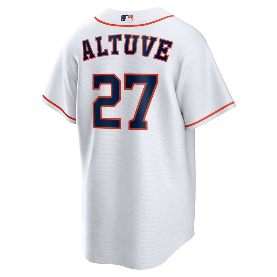 Jose Altuve Houston Astros Nike Home Replica Player Name Jersey - White | MLB Fan Gear