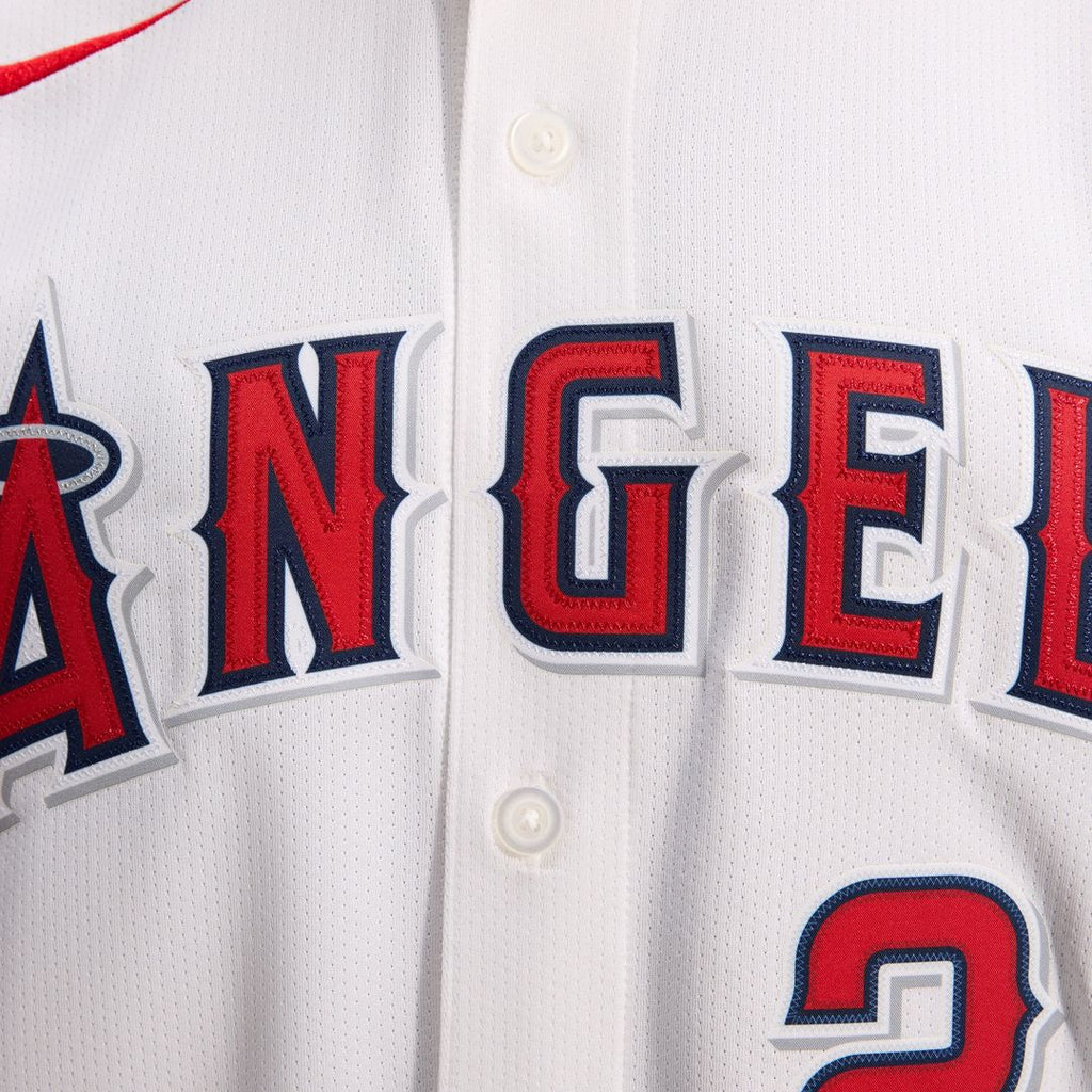 Mike Trout Los Angeles Angels Nike Home Limited Player Jersey - White | MLB Fan Gear