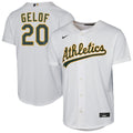 Zack Gelof Athletics Nike Youth Home Replica Player Jersey - White | MLB Fan Gear