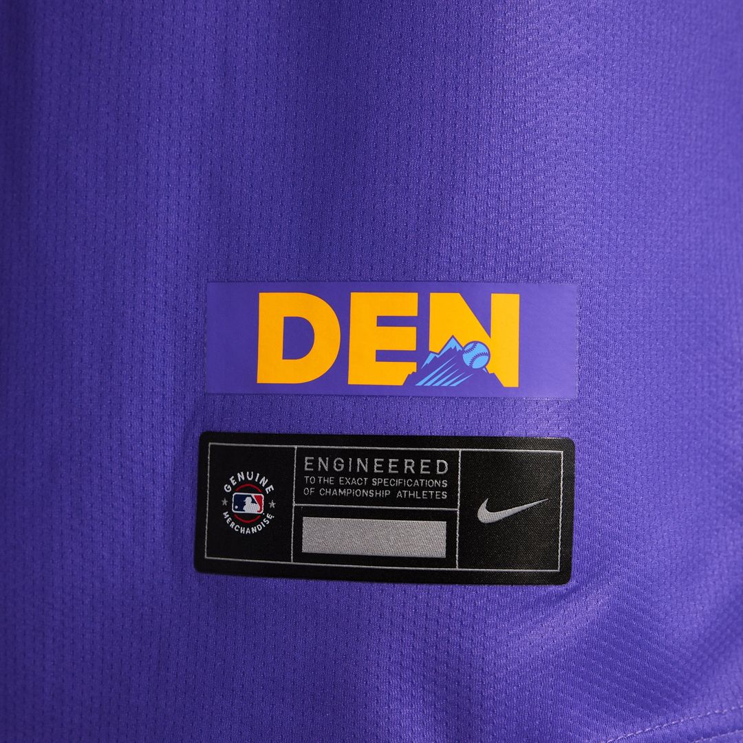 Colorado Rockies Nike 2025 City Connect Limited Jersey - Purple/ Light Blue | MLB Fan Gear