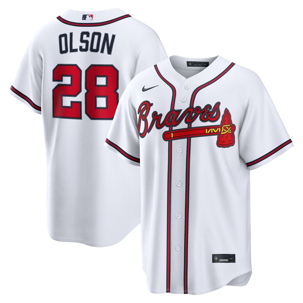 Matt Olson Atlanta Braves Nike Home Replica Jersey - White | MLB Fan Gear
