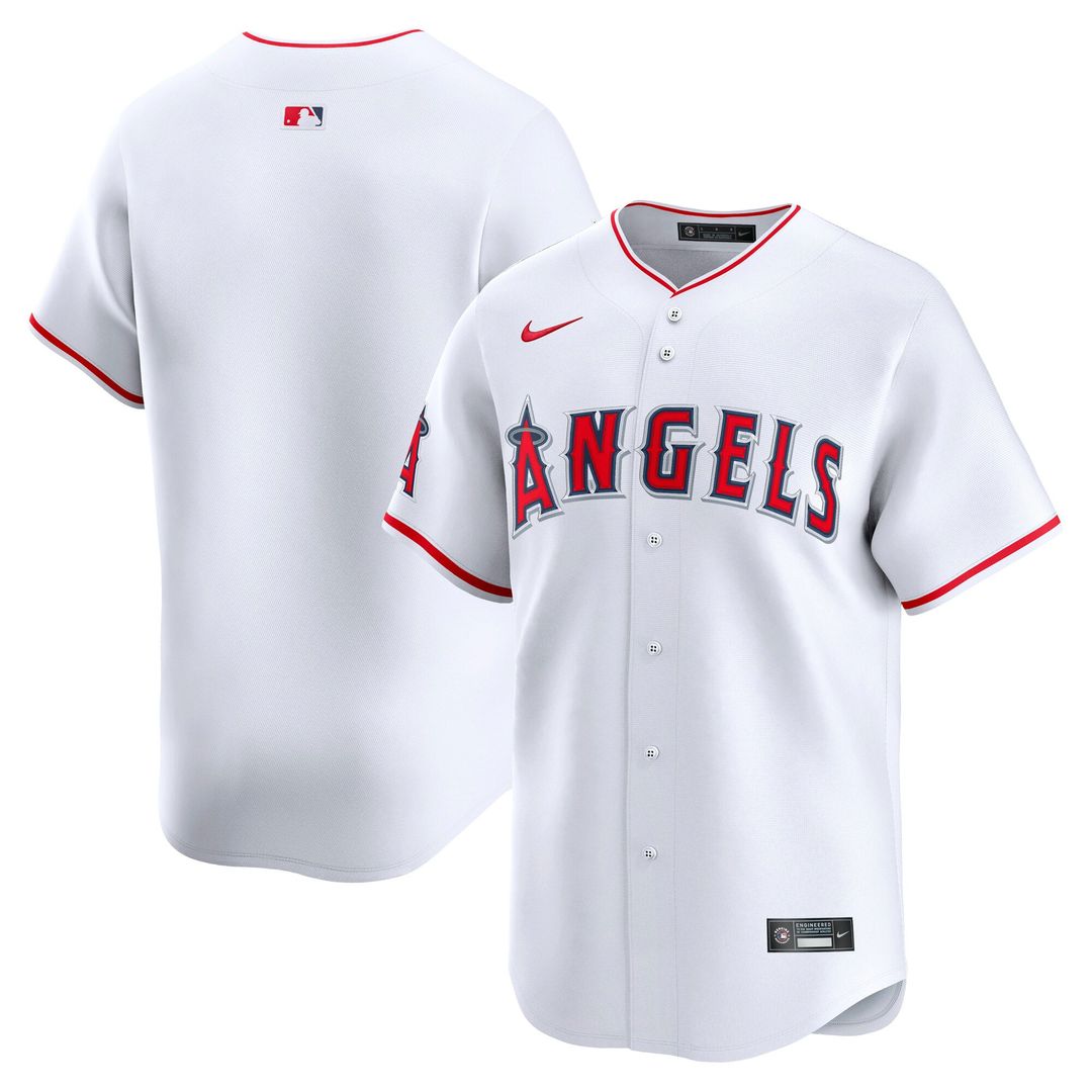 Los Angeles Angels Nike Home Limited Jersey - White | MLB Fan Gear