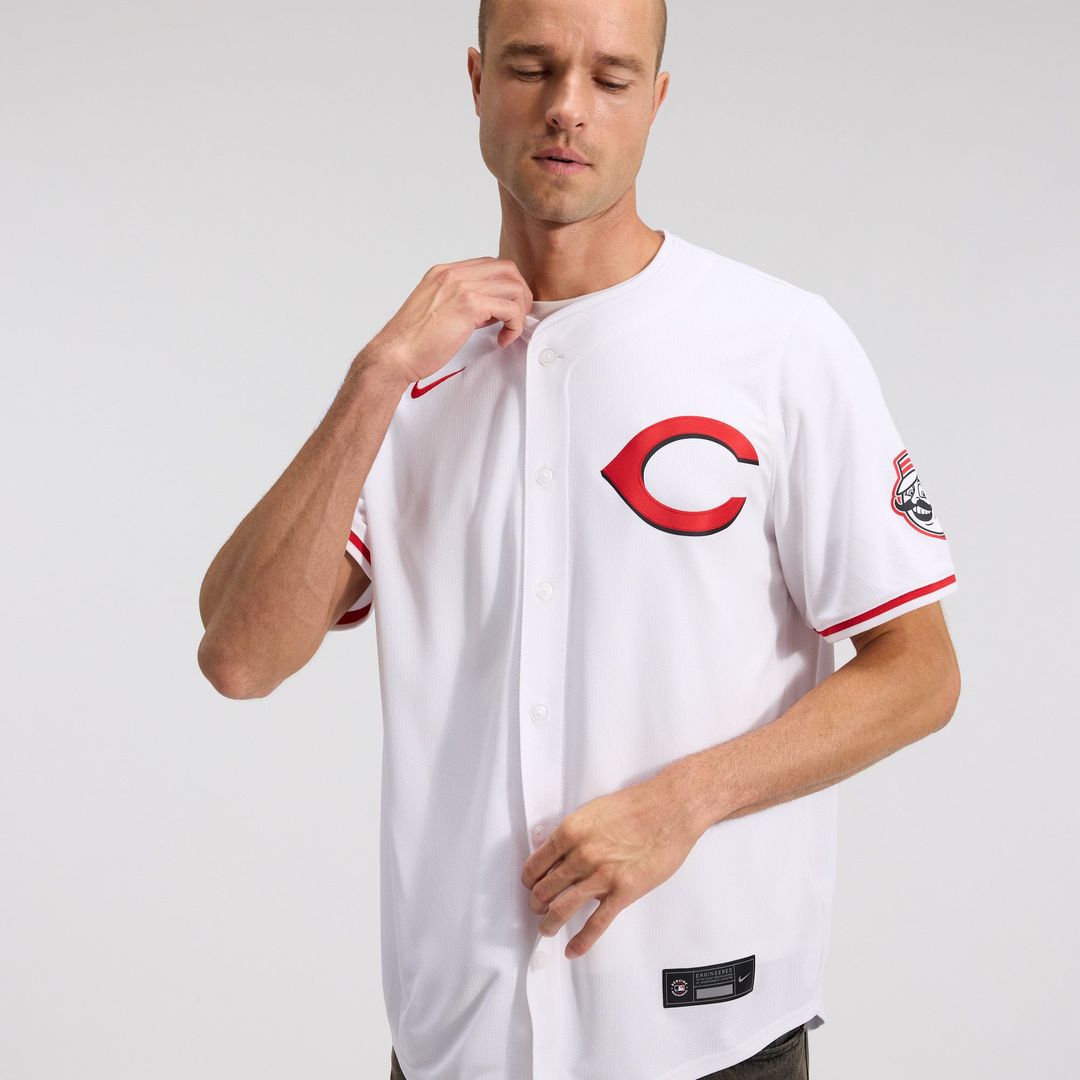Elly De La Cruz Cincinnati Reds Nike Alternate 2 Limited Player Jersey - White | MLB Fan Gear