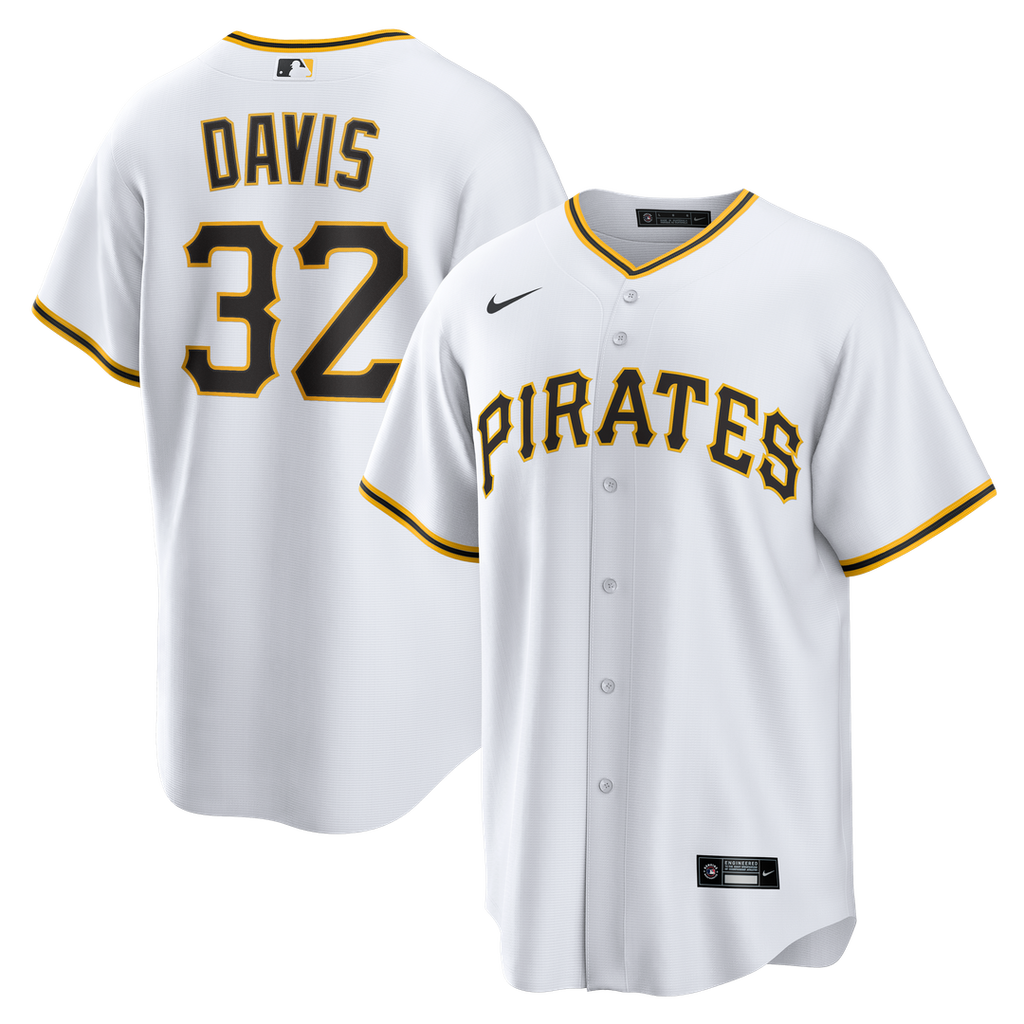 Henry Davis Pittsburgh Pirates Nike Home Replica Jersey - White | MLB Fan Gear