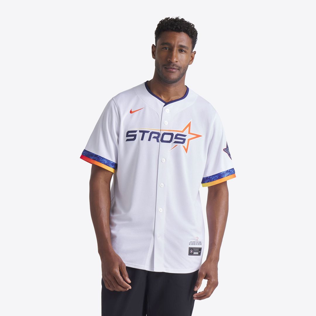 Houston Astros Nike 2025 City Connect Limited Jersey - White | MLB Fan Gear