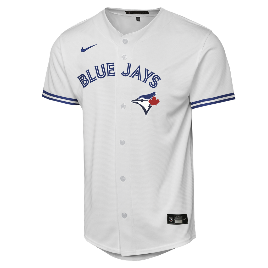 Vladimir Guerrero Jr. Toronto Blue Jays Nike Youth Home Baseline Jersey - White | MLB Fan Gear
