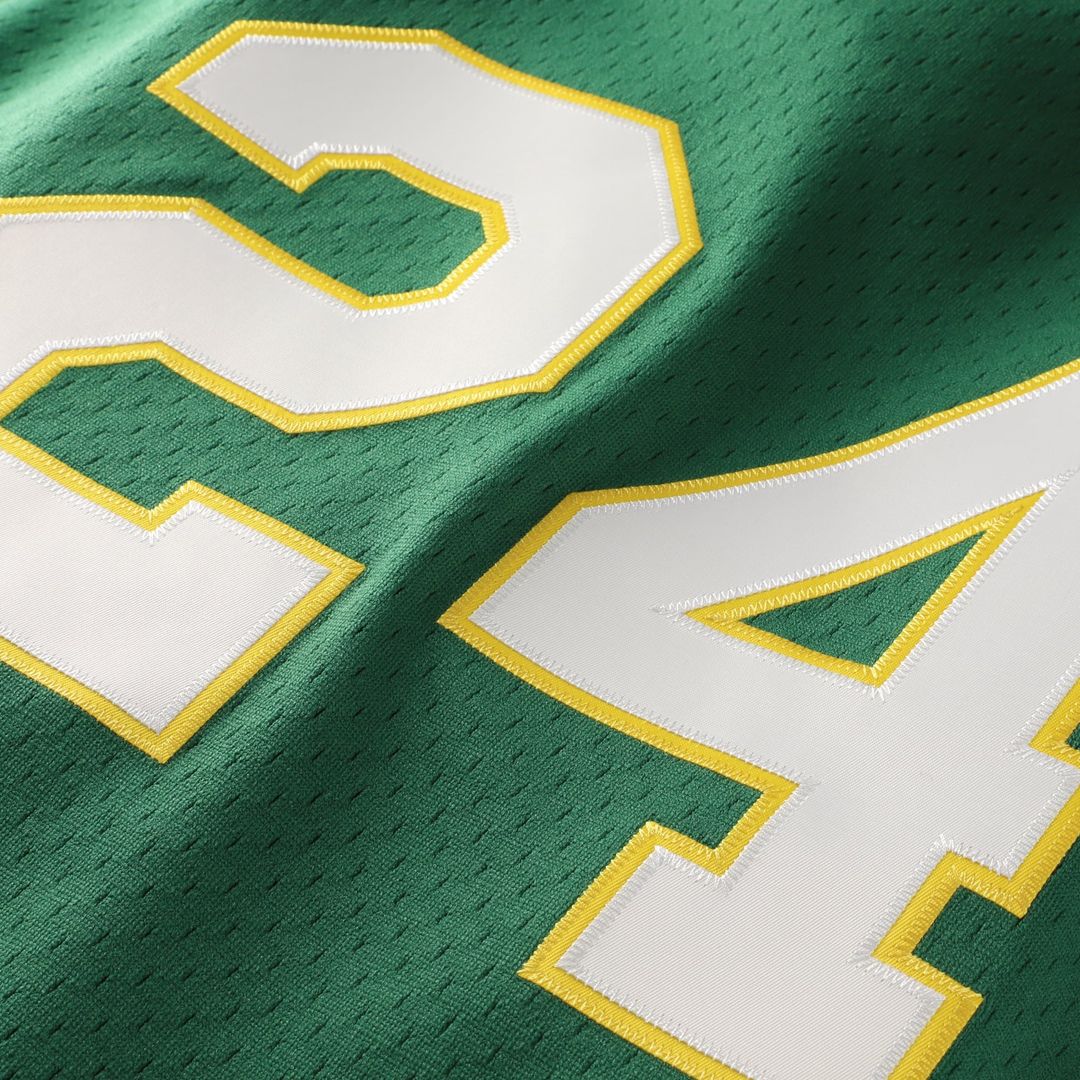 Rickey Henderson Athletics Mitchell & Ness Authentic Batting Practice Jersey - Green | MLB Fan Gear