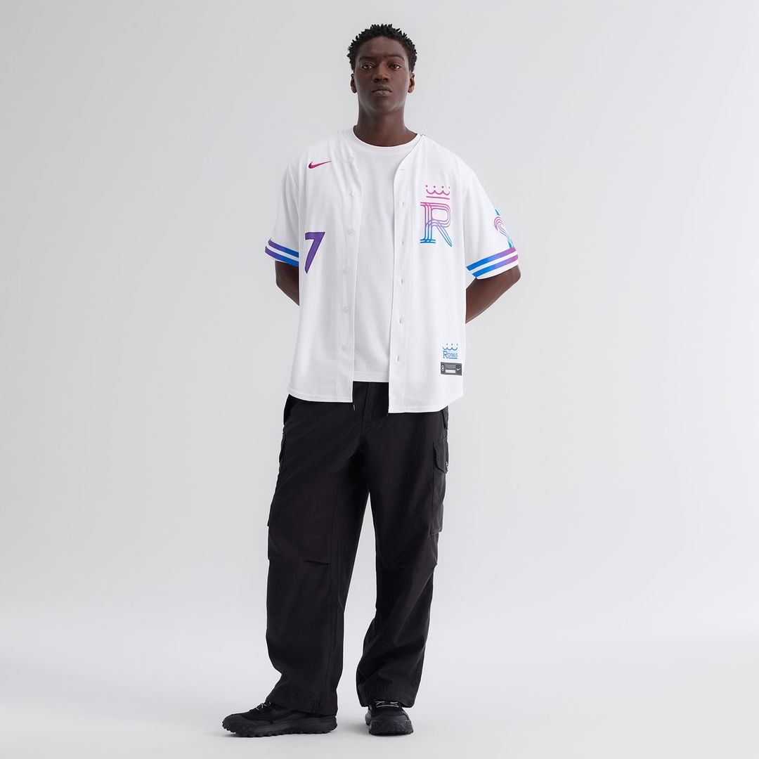 Bobby Witt Jr. Kansas City Royals Nike 2026 City Connect Stadium Jersey - White | MLB Fan Gear