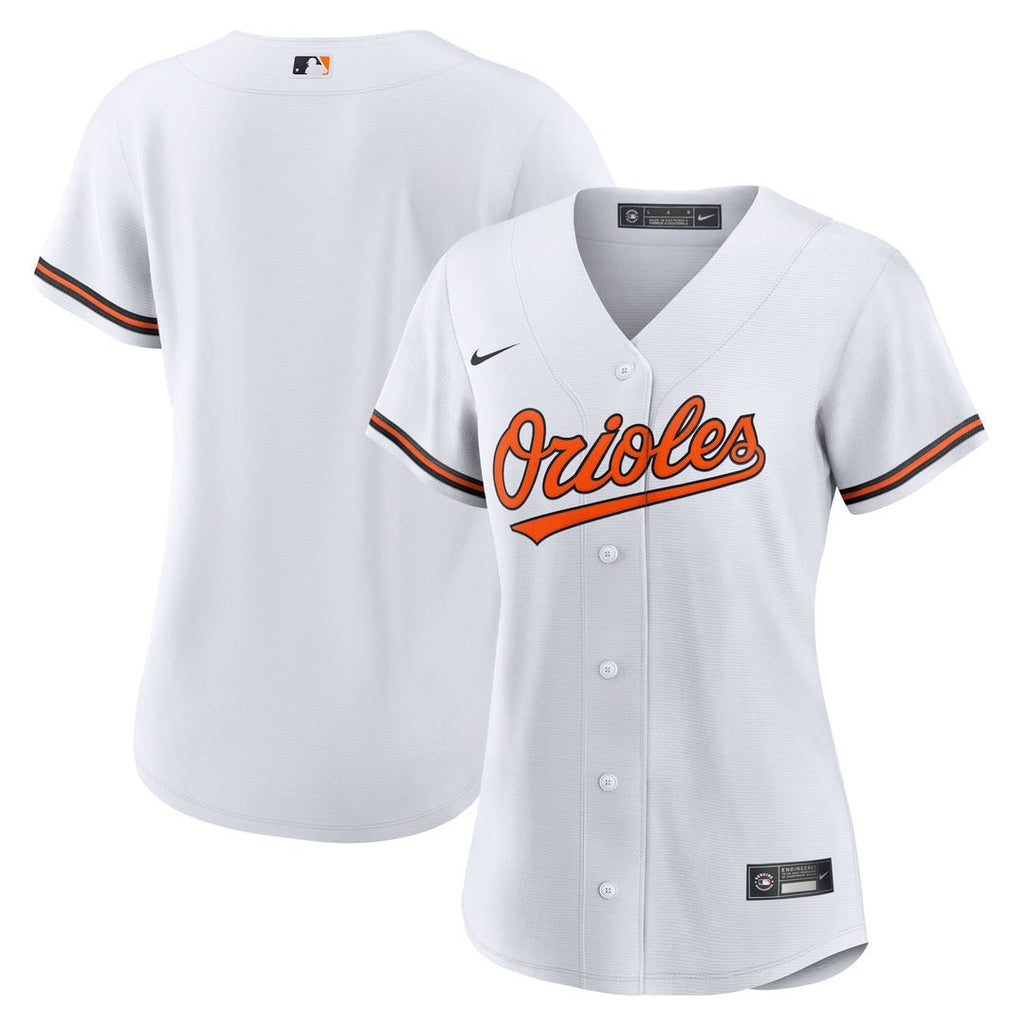 Baltimore Orioles Nike Women's Home Replica Team Jersey - White | MLB Fan Gear