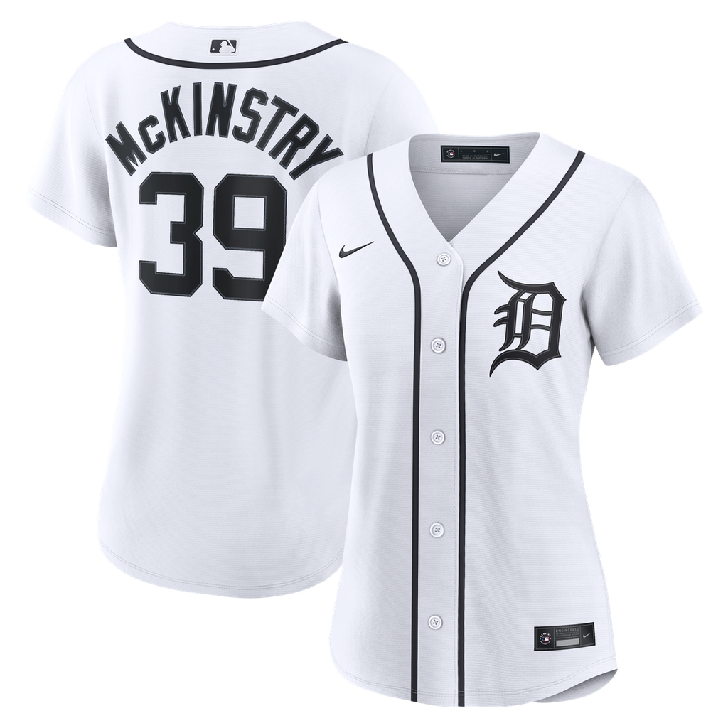 Zach McKinstry Detroit Tigers Nike Women's Home Replica Jersey - White | MLB Fan Gear