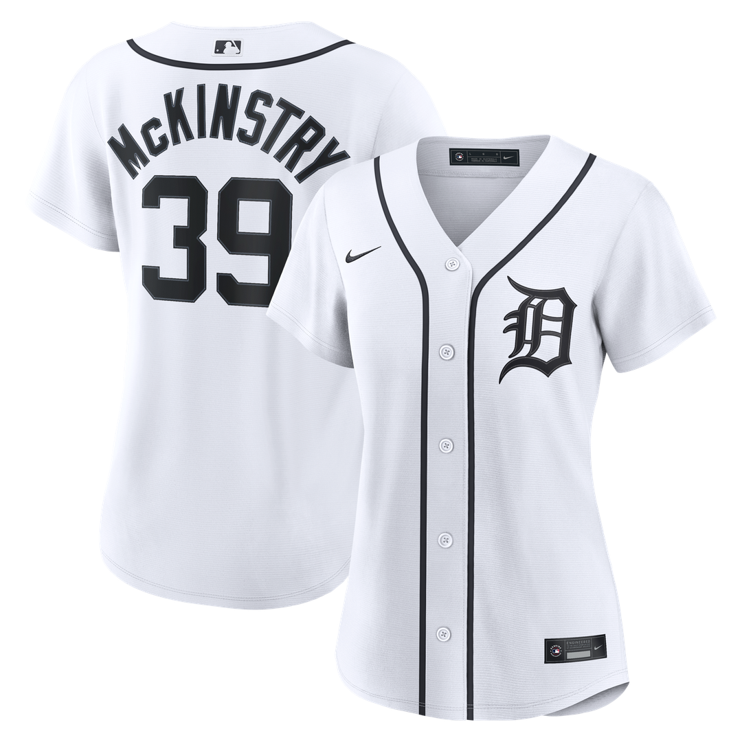 Zach McKinstry Detroit Tigers Nike Women's Home Replica Jersey - White | MLB Fan Gear
