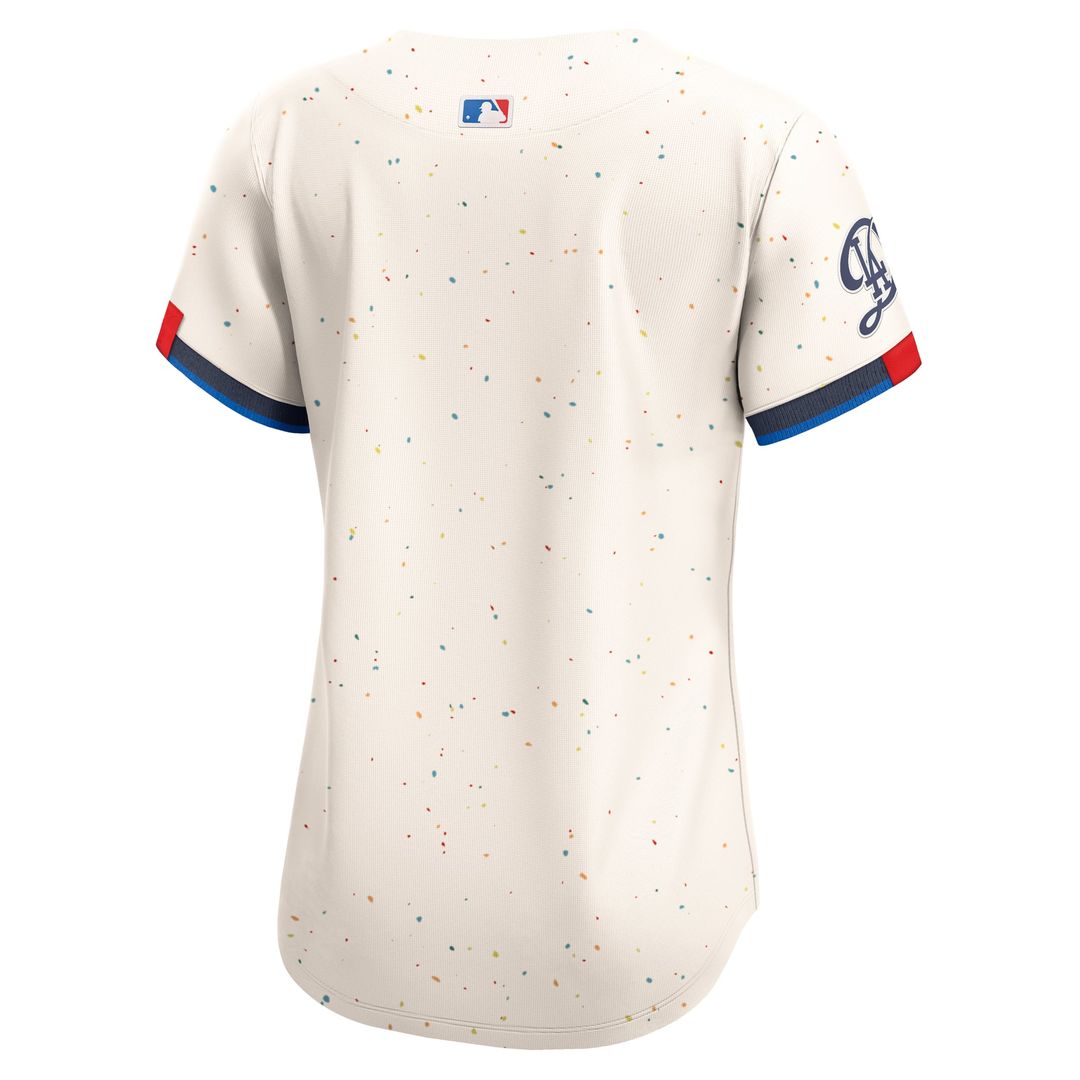 Los Angeles Dodgers Nike Women's City Connect Limited Jersey - Cream | MLB Fan Gear
