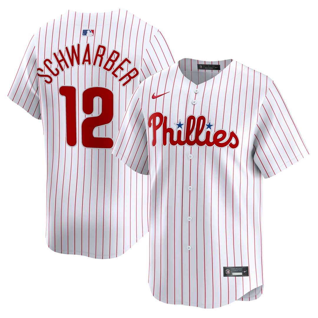 Kyle Schwarber Philadelphia Phillies Nike Home Limited Player Jersey - White | MLB Fan Gear