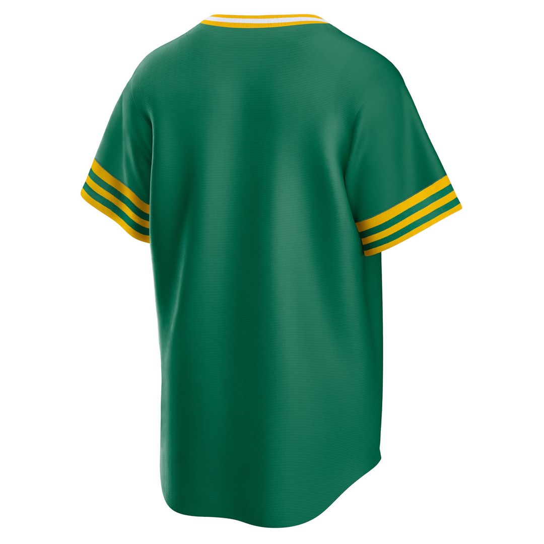 Athletics Nike Road Cooperstown Collection Team Jersey - Kelly Green | MLB Fan Gear