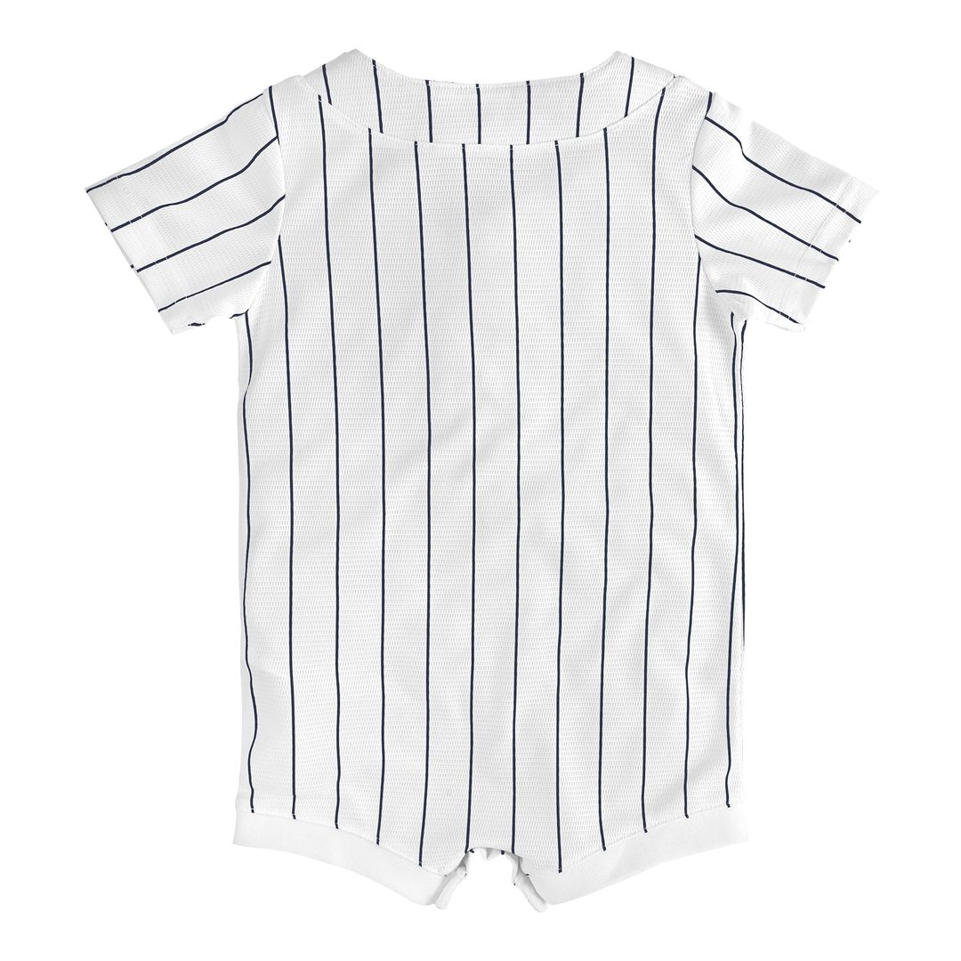 Milwaukee Brewers Nike Newborn & Infant Alternate Replica Romper Jersey - White | MLB Fan Gear