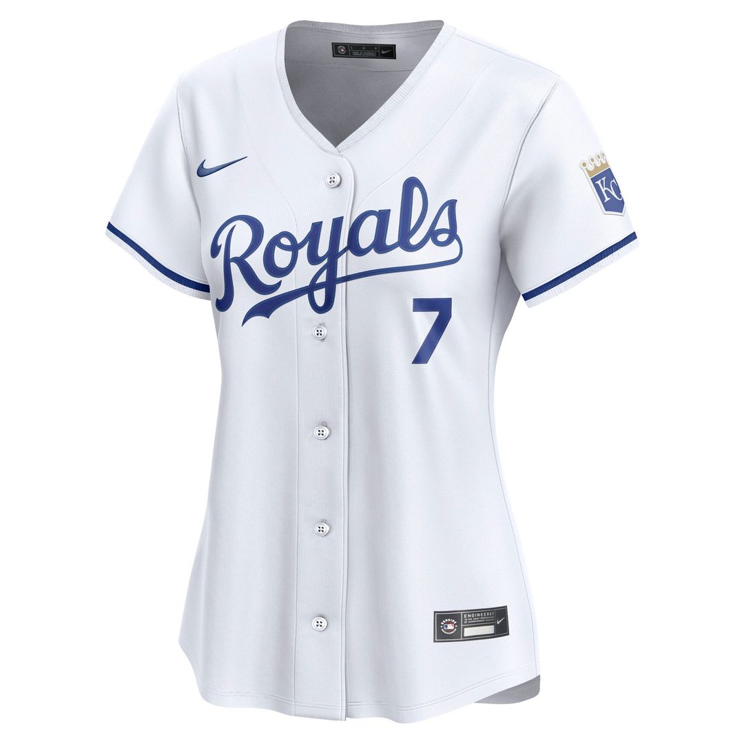 Bobby Witt Jr. Kansas City Royals Nike Women's Home Limited Player Jersey - White | MLB Fan Gear