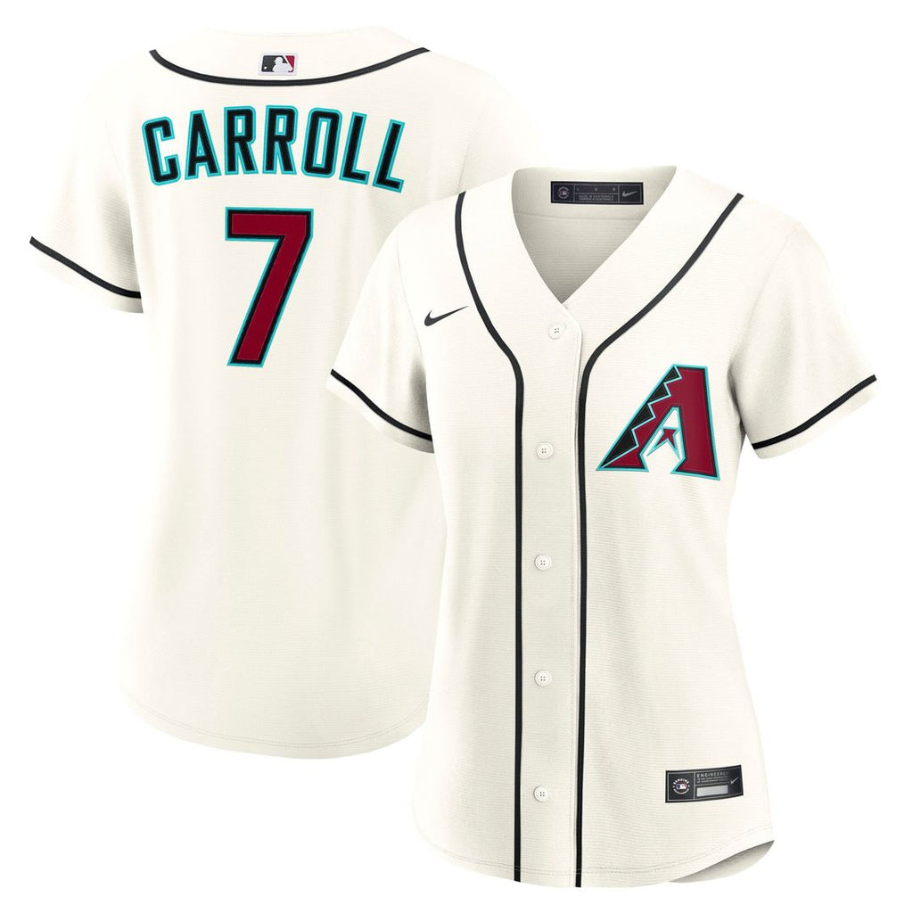 Corbin Carroll Arizona Diamondbacks Nike Women's Home Replica Jersey - Cream | MLB Fan Gear