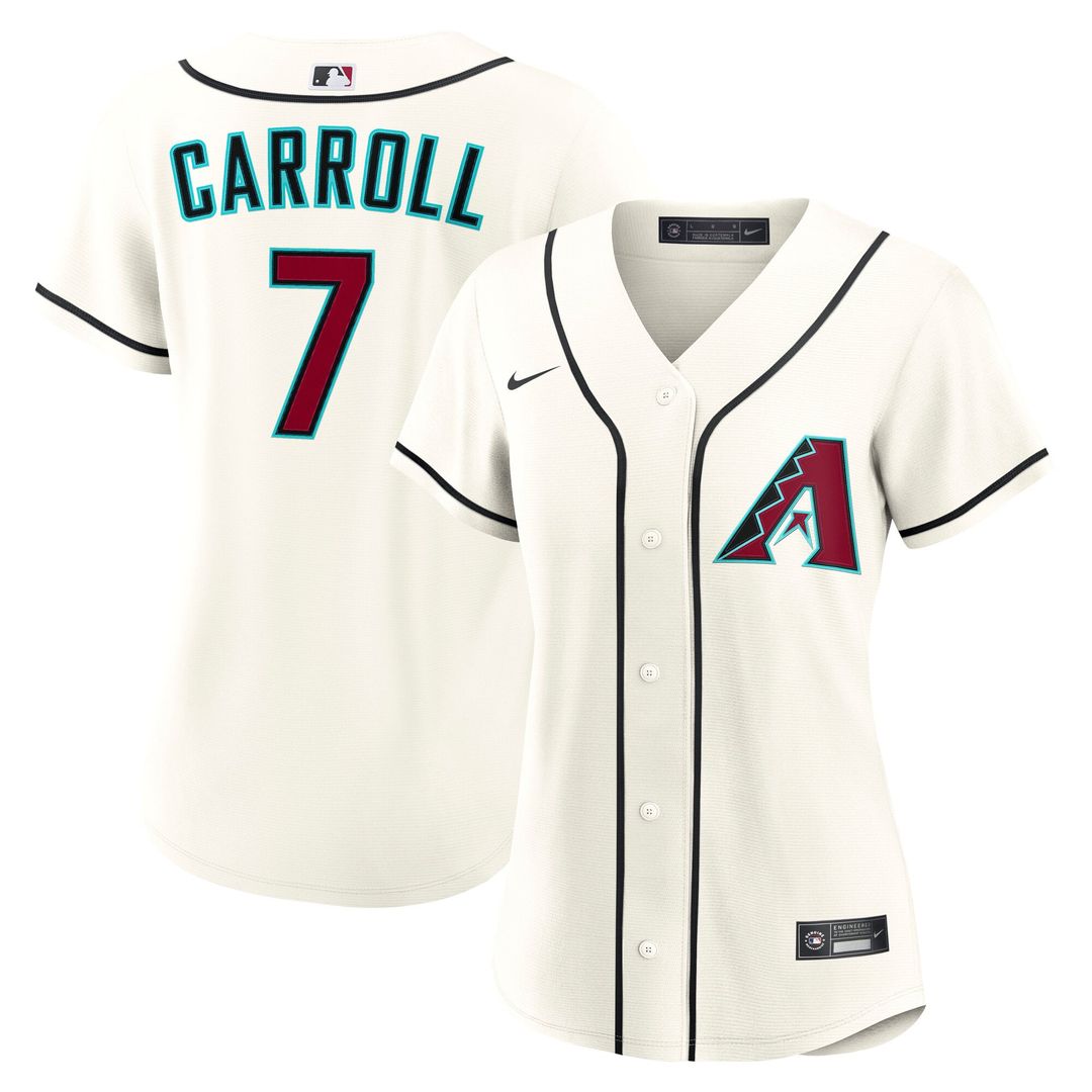 Corbin Carroll Arizona Diamondbacks Nike Women's Home Replica Jersey - Cream | MLB Fan Gear