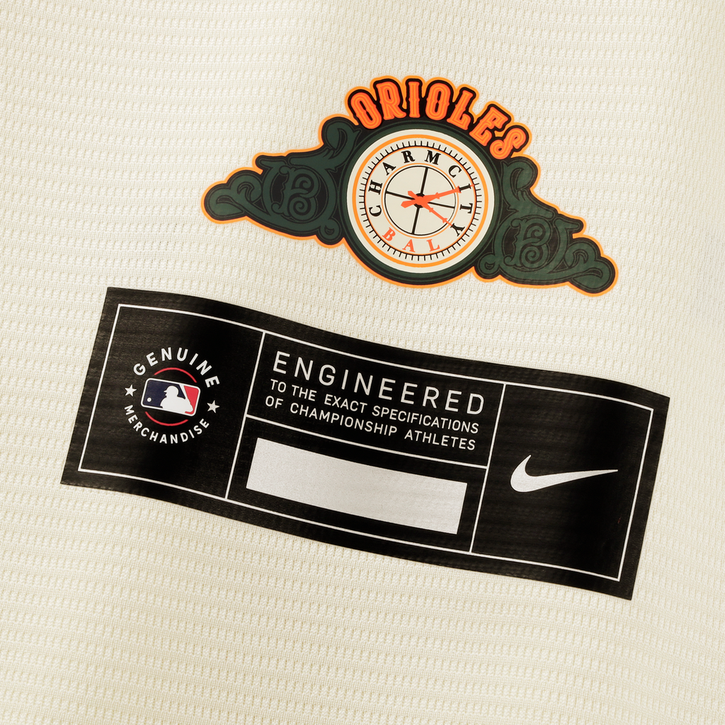 Samuel Basallo Baltimore Orioles Nike 2026 City Connect Stadium Jersey - Cream | MLB Fan Gear