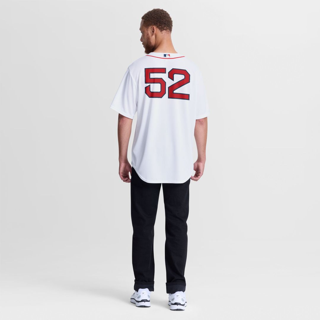 Wilyer Abreu Boston Red Sox Nike Home Replica Jersey - White | MLB Fan Gear