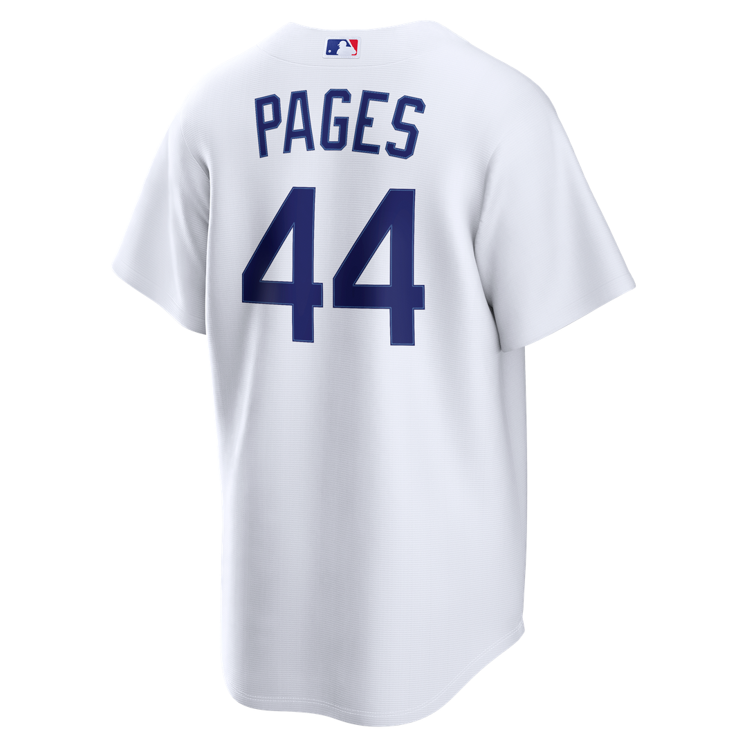 Andy Pages Los Angeles Dodgers Nike Home Replica Jersey - White | MLB Fan Gear