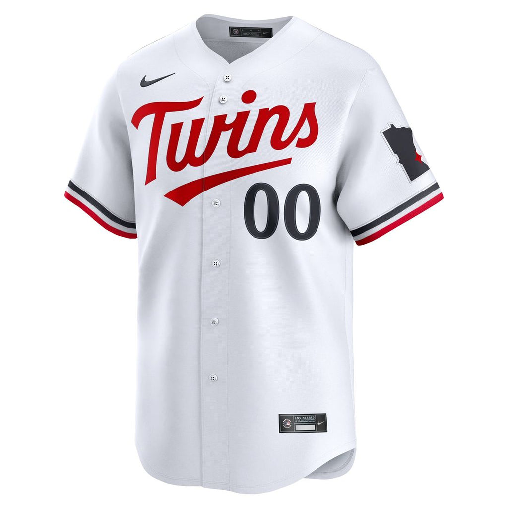 Minnesota Twins Nike Home Limited Custom Jersey - White | MLB Fan Gear