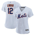 Francisco Lindor New York Mets Nike Women's Home Replica Player Jersey - White | MLB Fan Gear