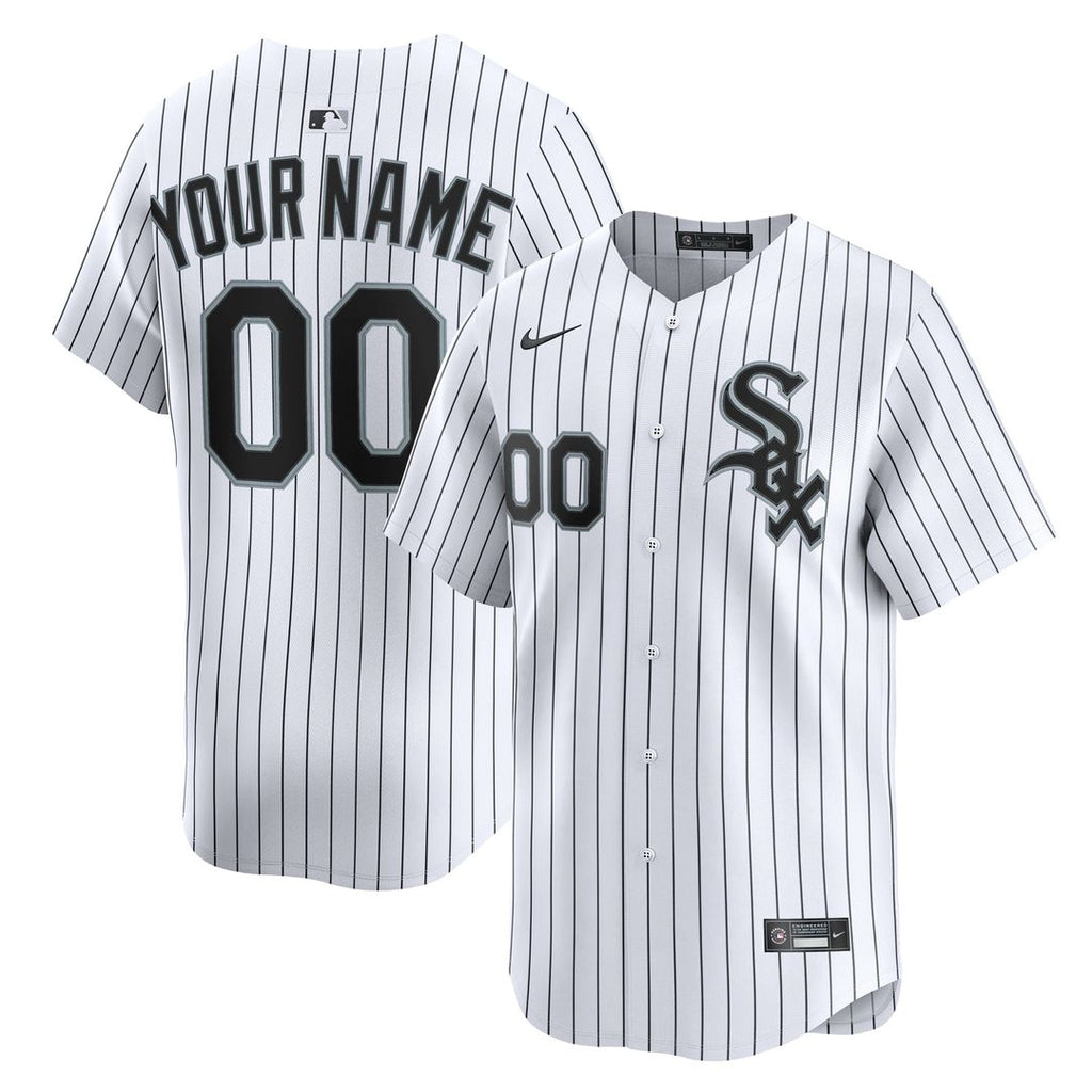 Chicago White Sox Nike Youth Home Custom Limited Jersey - White | MLB Fan Gear