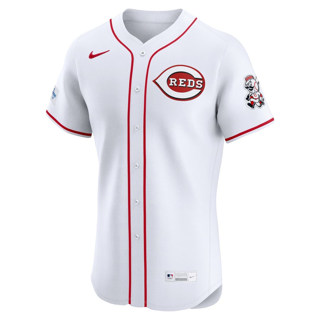 Cincinnati Reds Nike Home Elite Jersey - White | MLB Fan Gear