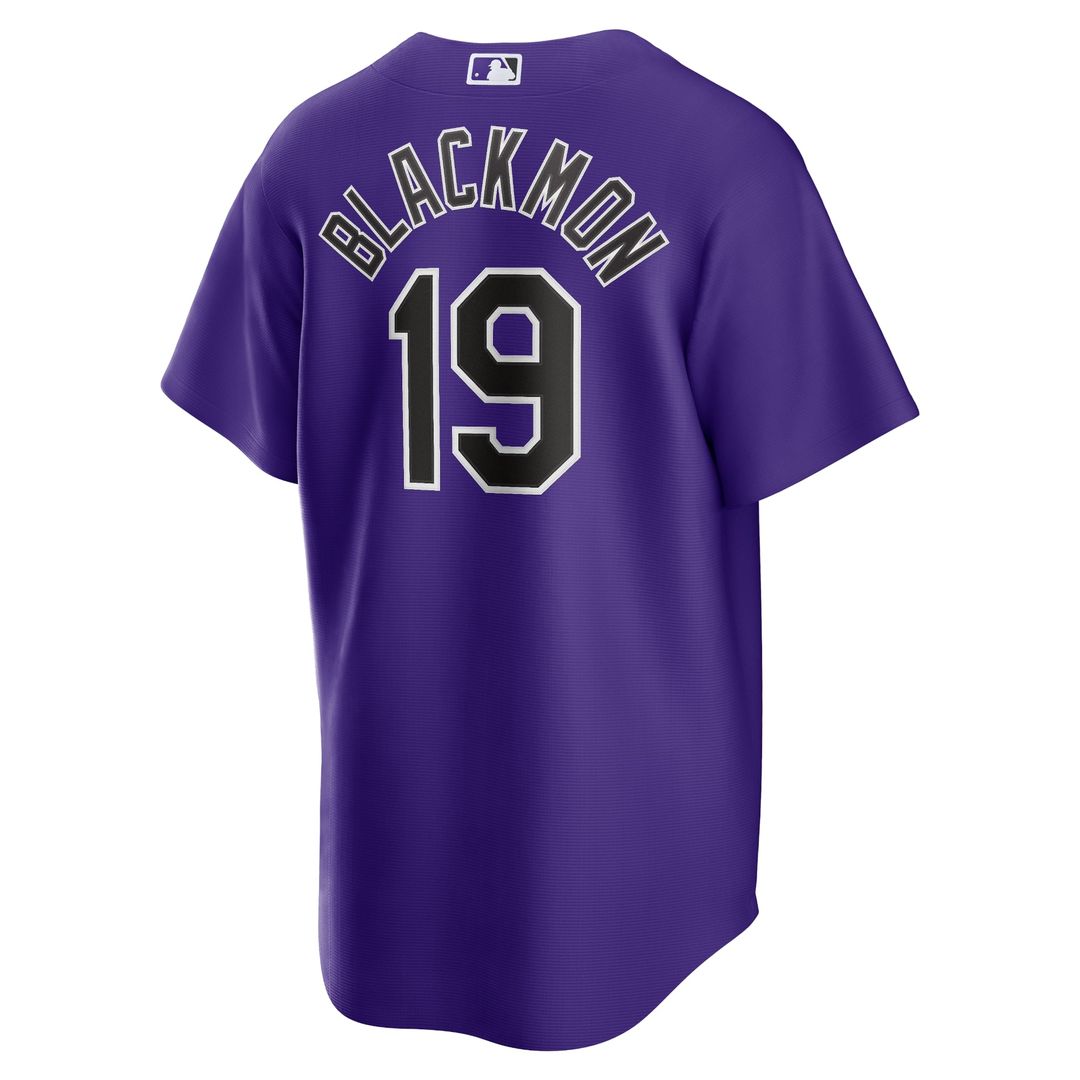 Charlie Blackmon Colorado Rockies Nike Alternate Replica Player Name Jersey - Purple | MLB Fan Gear