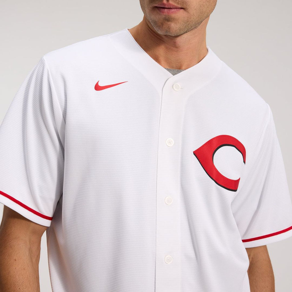 Elly De La Cruz Cincinnati Reds Nike Alternate 2 Replica Jersey - White | MLB Fan Gear