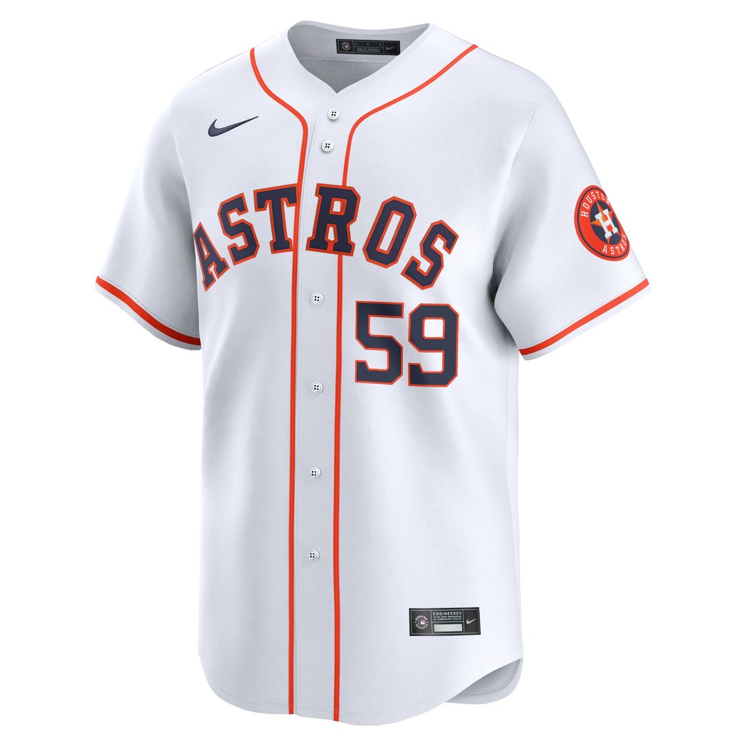 Framber Valdez Houston Astros Nike Home Limited Player Jersey - White | MLB Fan Gear