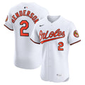 Gunnar Henderson Baltimore Orioles Nike Home Elite Jersey - White | MLB Fan Gear