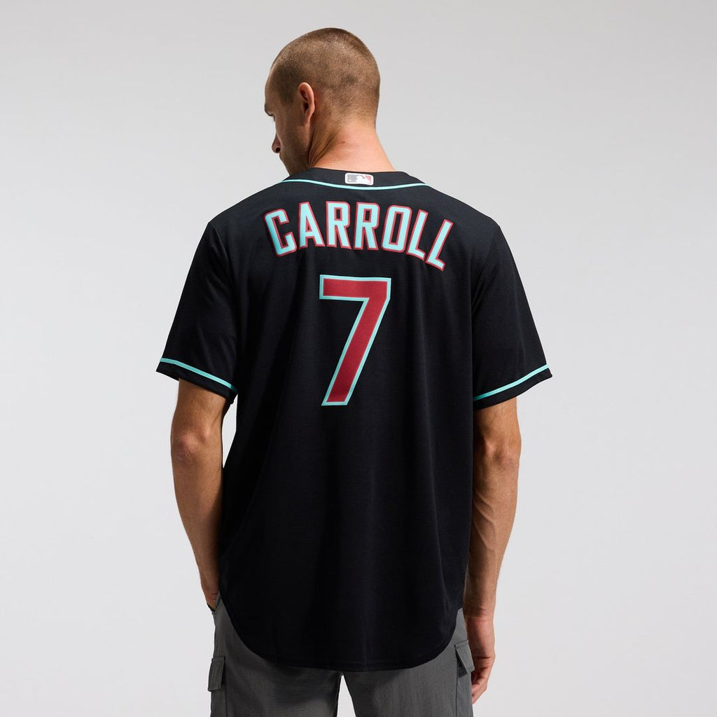 Corbin Carroll Arizona Diamondbacks Nike Alternate Replica Jersey - Black | MLB Fan Gear