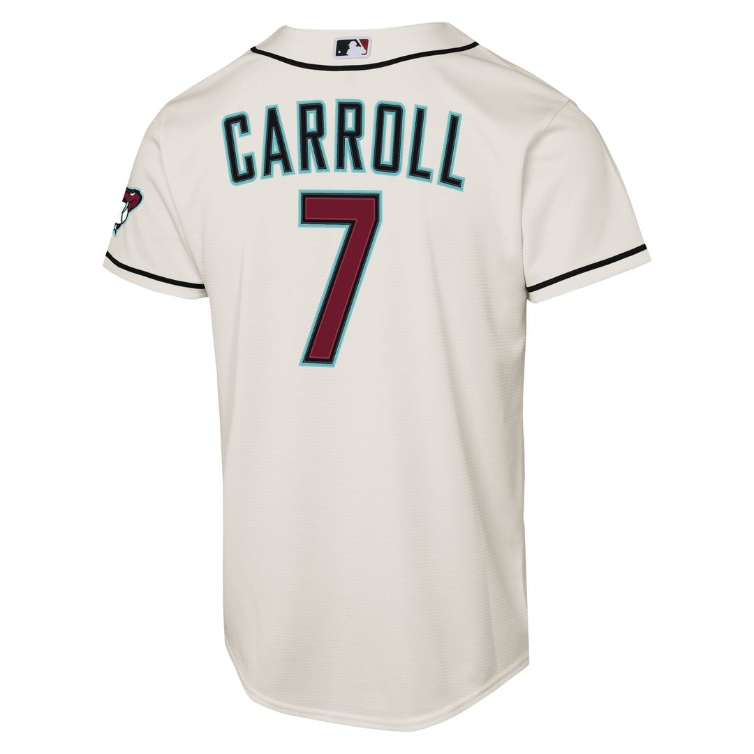 Corbin Carroll Arizona Diamondbacks Nike Youth Home Stadium Jersey - Cream | MLB Fan Gear
