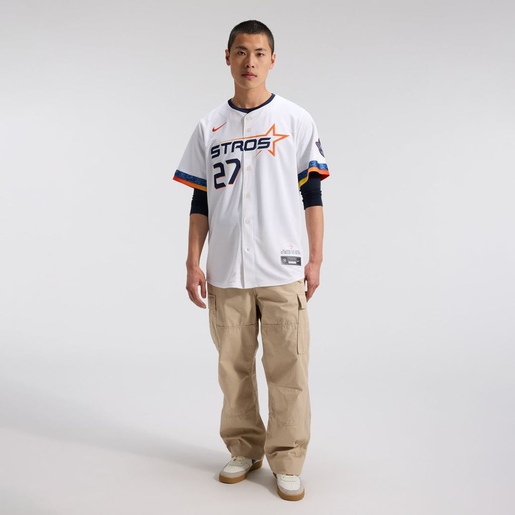 Jose Altuve Houston Astros Nike 2025 City Connect Limited Player Jersey - White | MLB Fan Gear