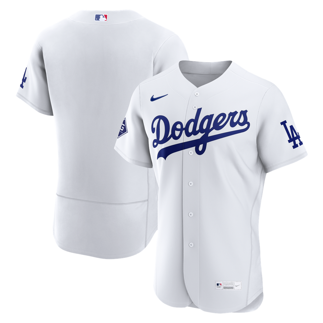 Los Angeles Dodgers Nike Alternate Authentic Jersey with Sponsor Patch - Royal | MLB Fan Gear