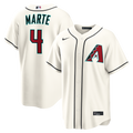 Ketel Marte Arizona Diamondbacks Nike Home Replica Jersey - Cream | MLB Fan Gear