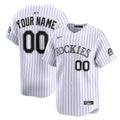 Colorado Rockies Nike Youth Home Custom Limited Jersey - White | MLB Fan Gear