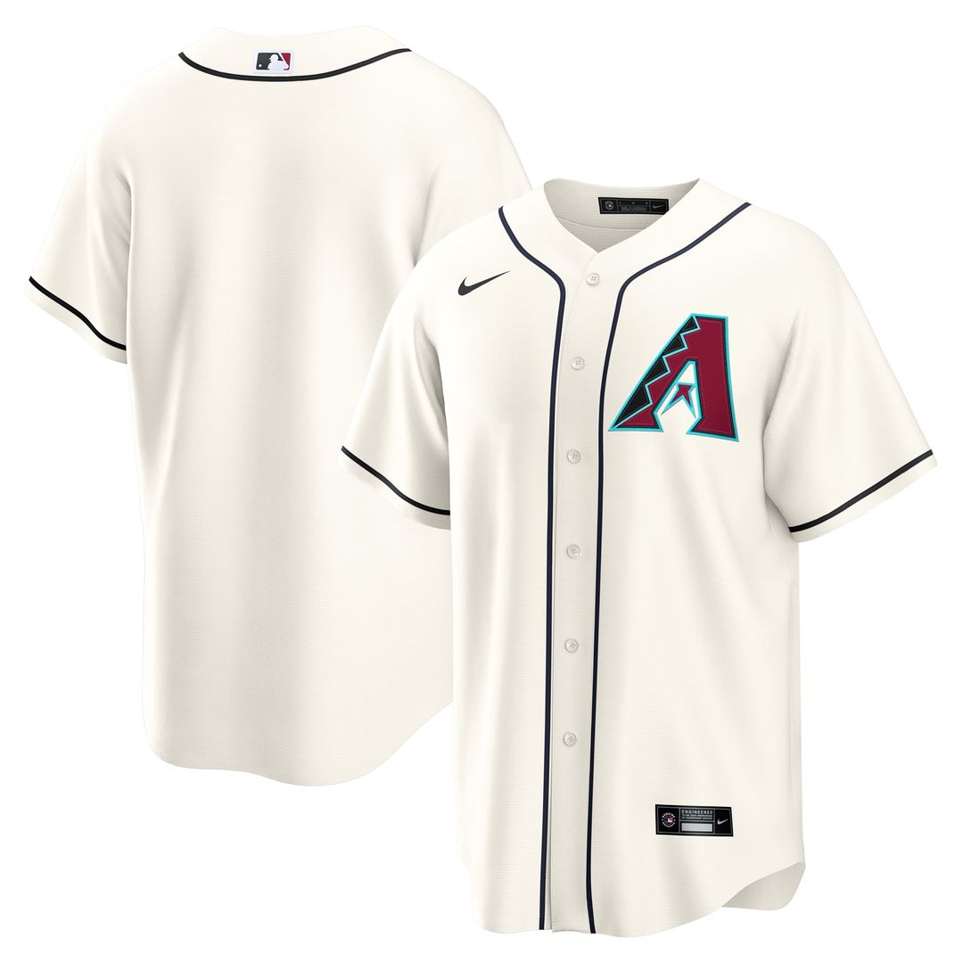 Arizona Diamondbacks Nike Home Replica Jersey - Cream | MLB Fan Gear