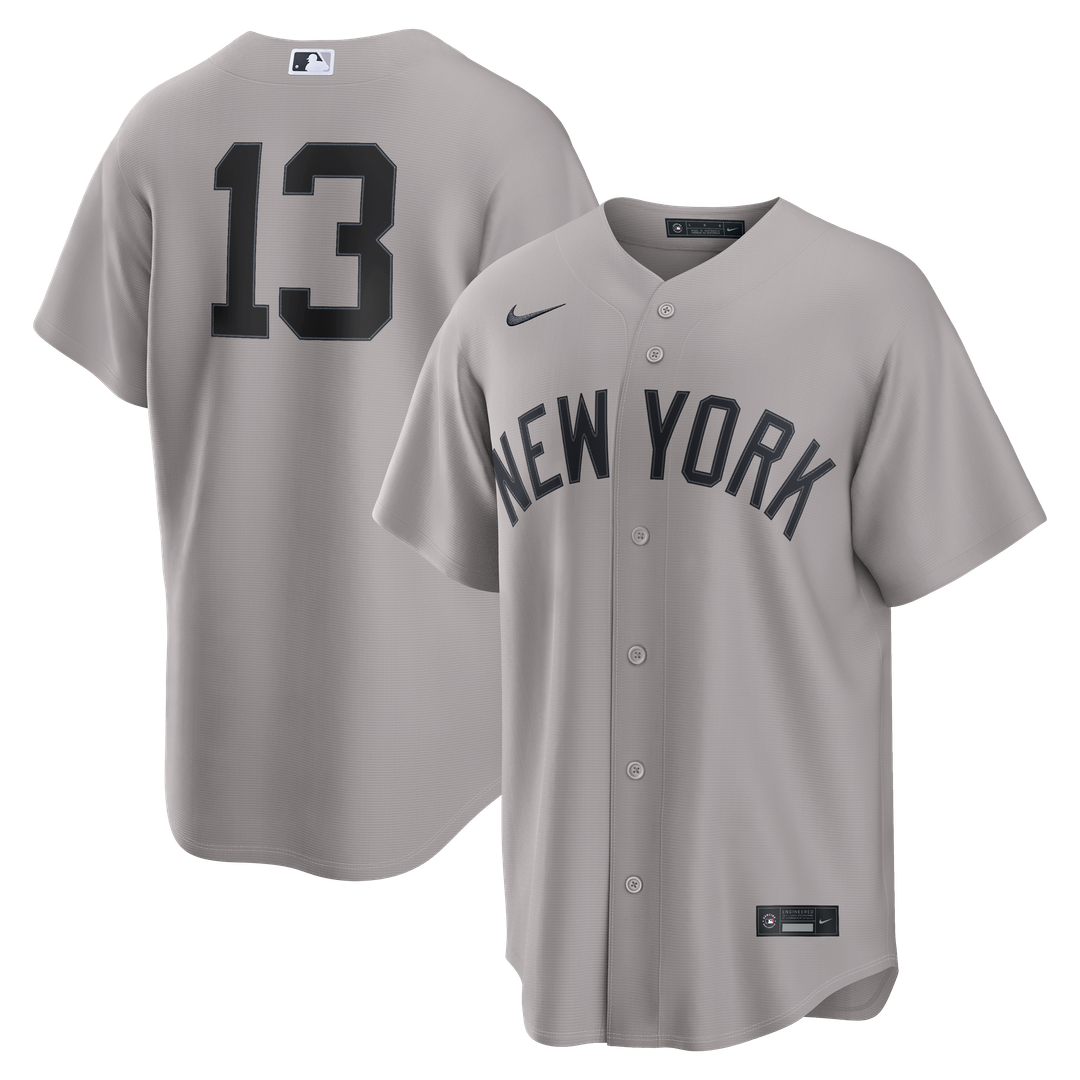 Jazz Chisholm Jr. New York Yankees Nike Road Replica Jersey - Gray | MLB Fan Gear