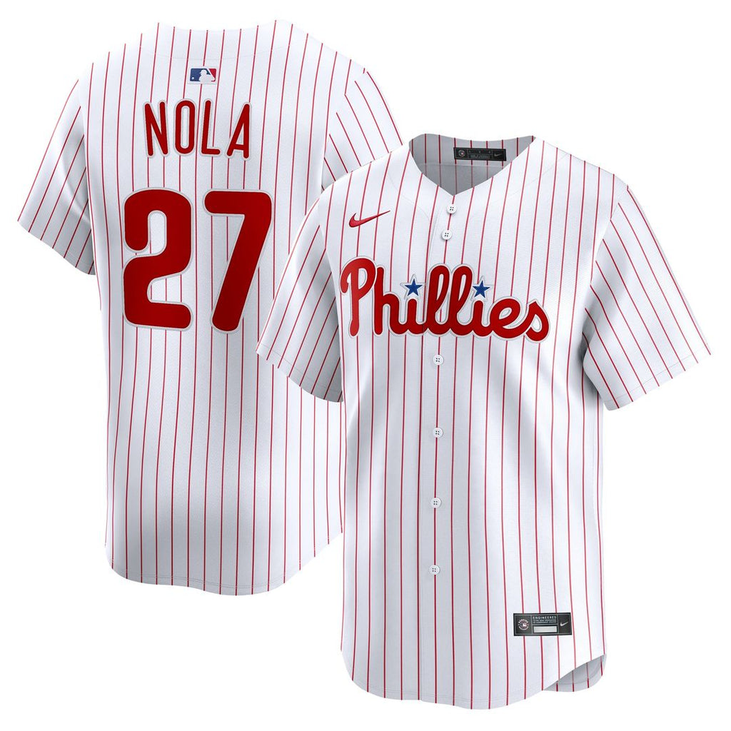 Aaron Nola Philadelphia Phillies Nike Home Limited Player Jersey - White | MLB Fan Gear