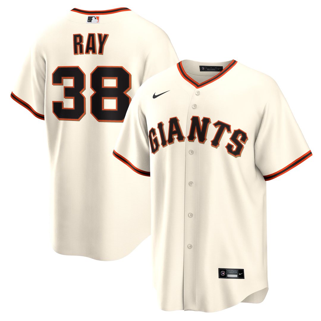 Robbie Ray San Francisco Giants Nike Home Replica Jersey - Cream | MLB Fan Gear