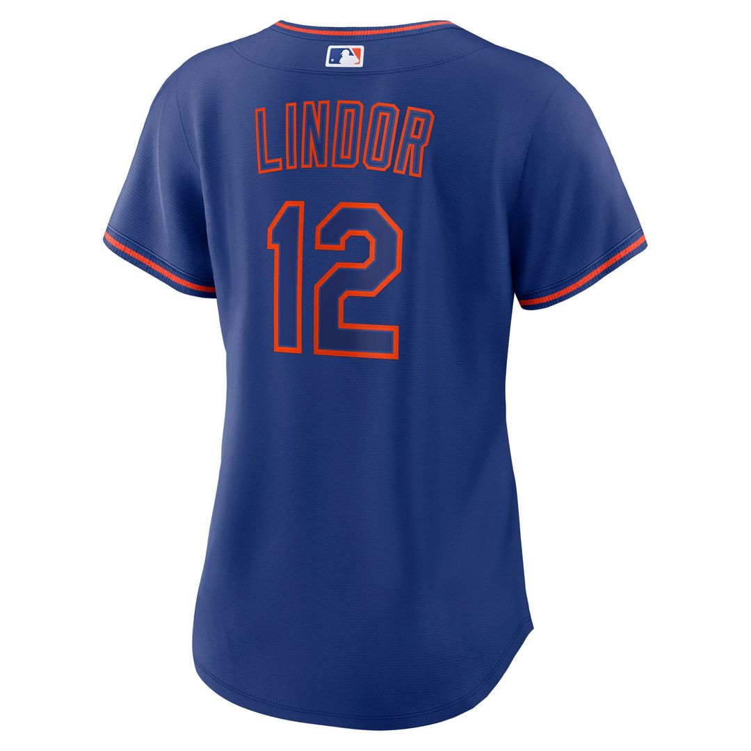 Francisco Lindor New York Mets Nike Women's Alternate Replica Jersey - Royal | MLB Fan Gear