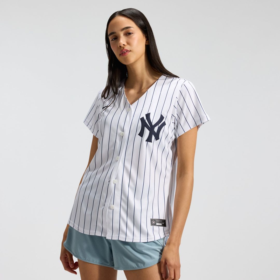 New York Yankees Nike Women's Home Replica Team Jersey - White | MLB Fan Gear